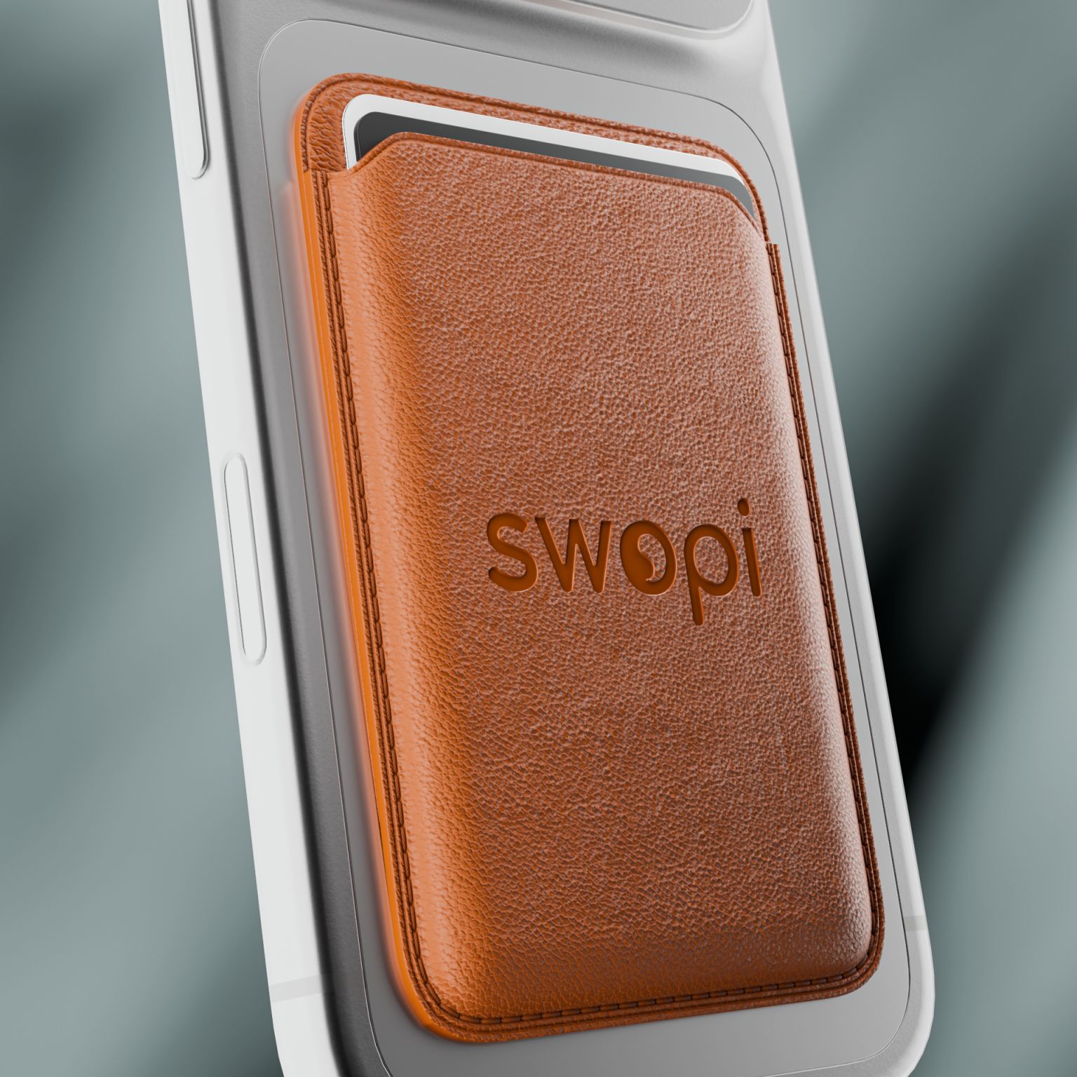 Kožená Peněženka s MagSafe na karty