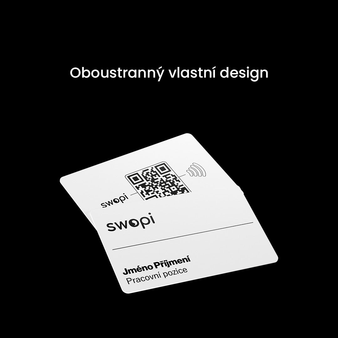 Custom Printed Swopi Business Cards